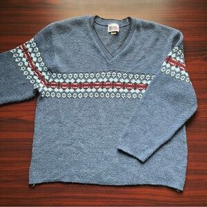 Vintage New Brand Sweater V Neck Knit Made In USA Size Large Women’s